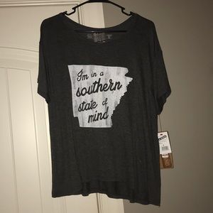 I’m in a southern state of mind Arkansas tee